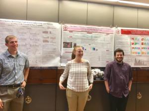 5 college geology presentors - Eliza, Rudy, Brenan