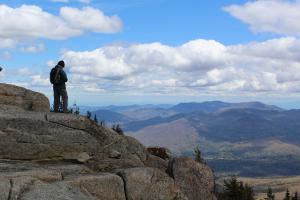 Cascade mountain metamorphic outcrop top